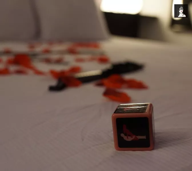 Dés sur lit
